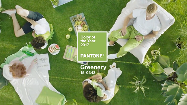Greenery - color of the year 2017 green