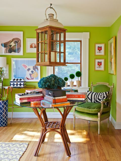greenery color of the year 2017 - green for home decor
