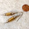 Brass Hardware Industrial Earrings