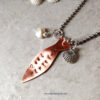 Fish Charm Necklace Reel Girls Fish