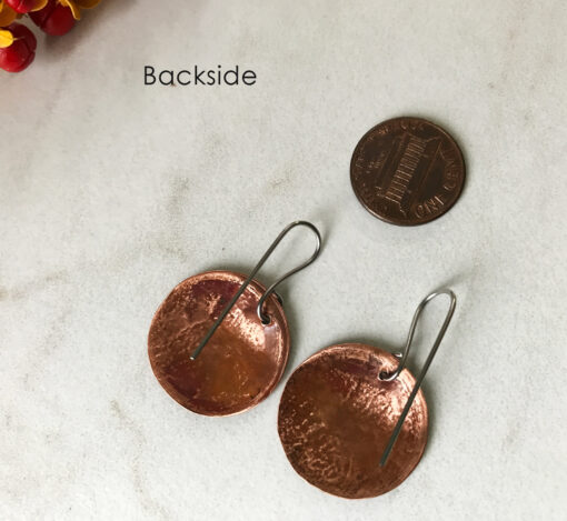 Fish Coin Earrings Ireland Coin with Salmon