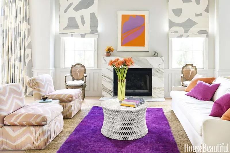 ultra violet color of the year 2018 home decor rug