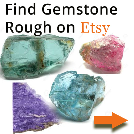 Find gemstone rough to cut