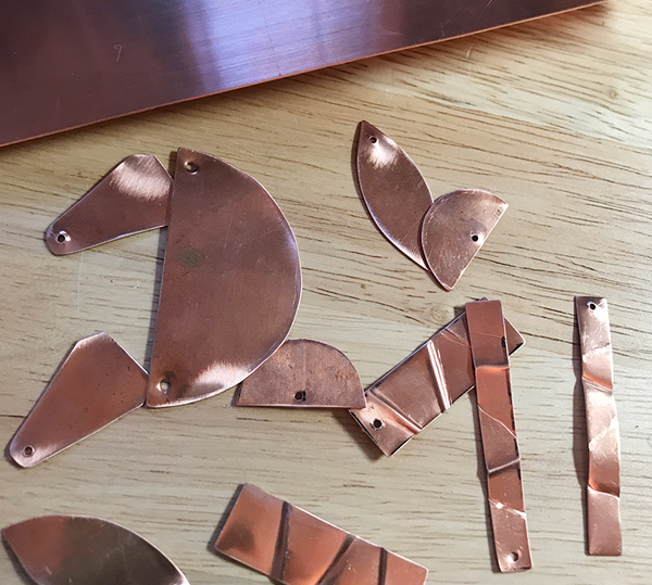 copper shapes