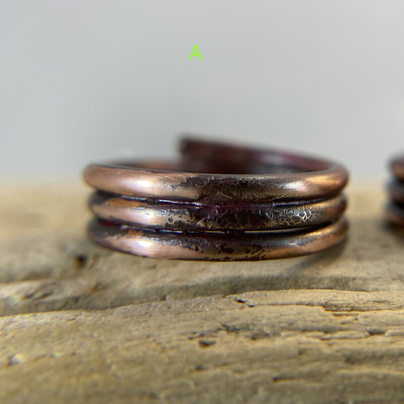 copper silver fused ring