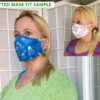 sandpiper face mask fit sample