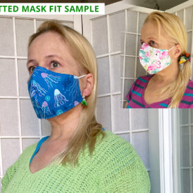 sandpiper face mask fit sample