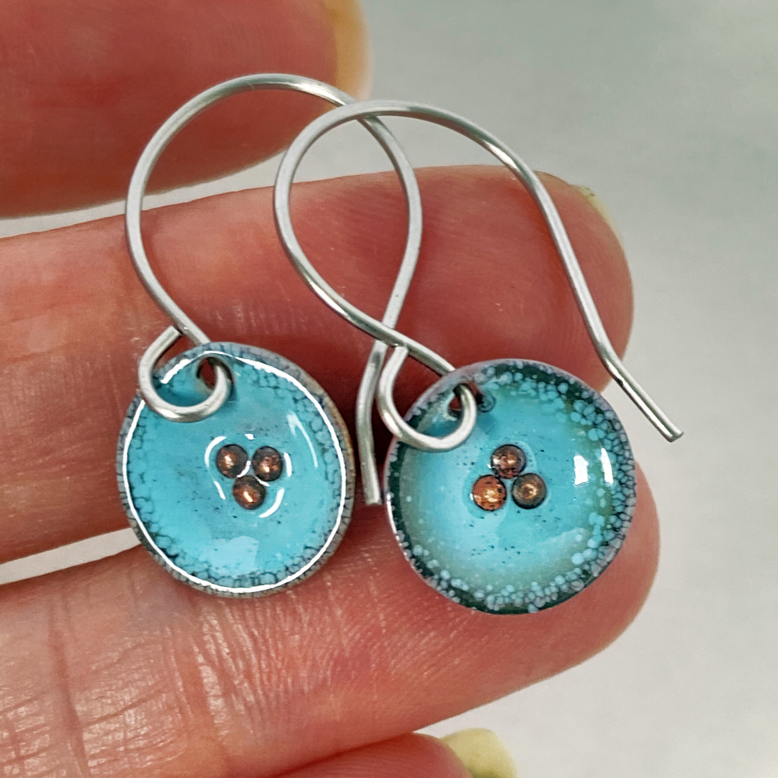 Gorgeous aqua blue earrings… | Instagram