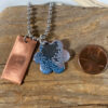 finnish sisu copper charm necklace